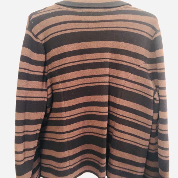 Ann Taylor LOFT striped Blazer: L - Picture 4 of 4